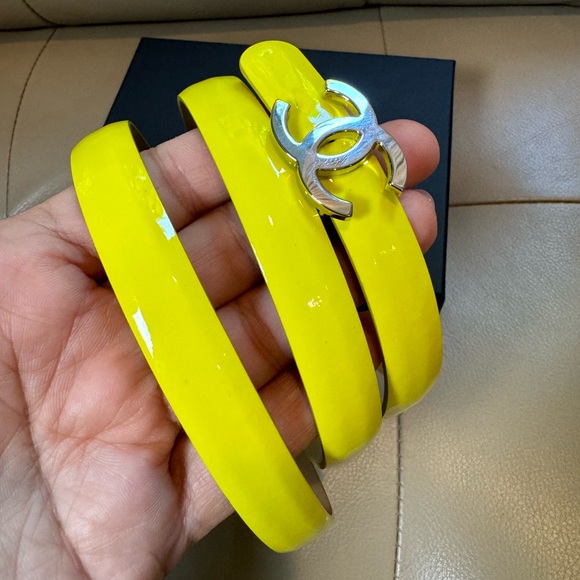 Authentic CHANEL CC Slim belt - Picture 5 of 10